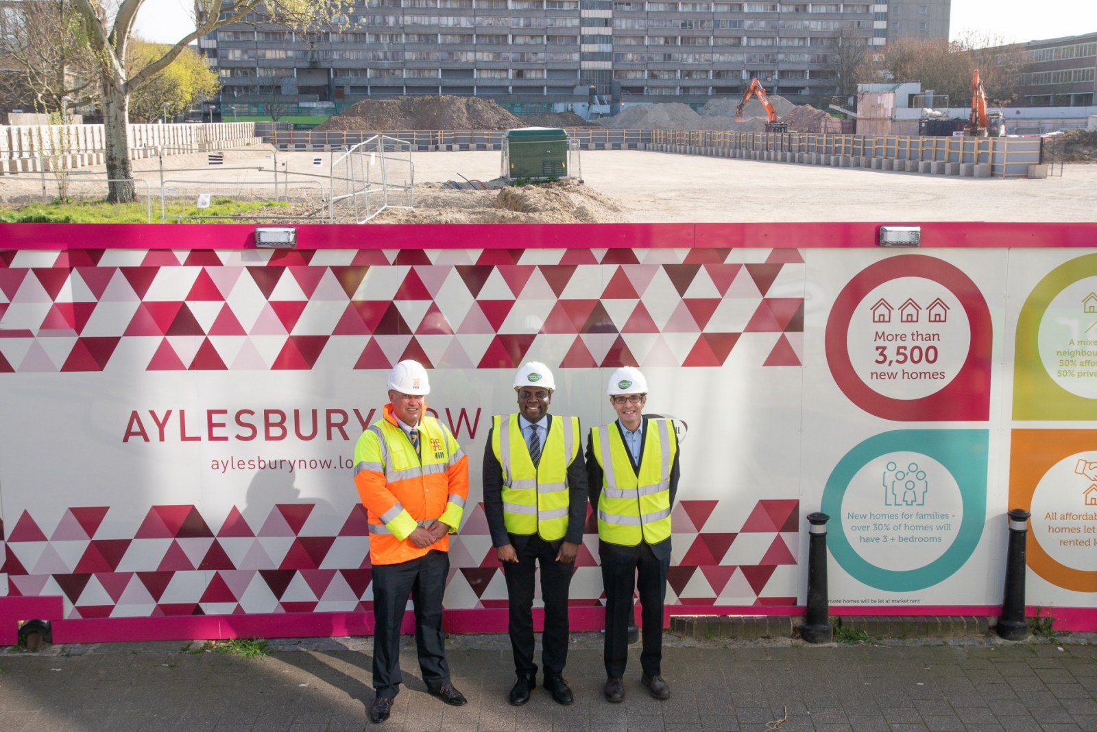 BUILDER APPOINTED TO PROVIDE NEW HOMES ON AYLESBURY ESTATE Picture 1